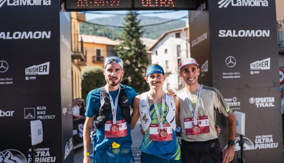 Podio masculino Marató   Chema Velasco