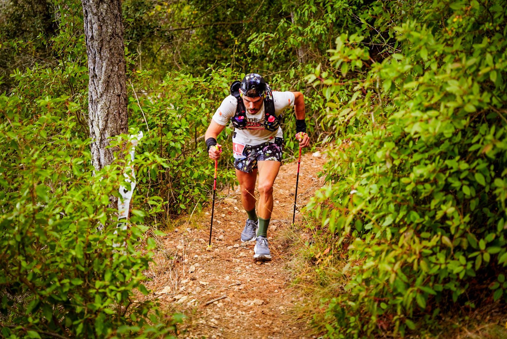 Pau Capell, segundo en los 63 km Otso Ultra Trail Serra de Montsant – Costa Daurada. Foto: organización