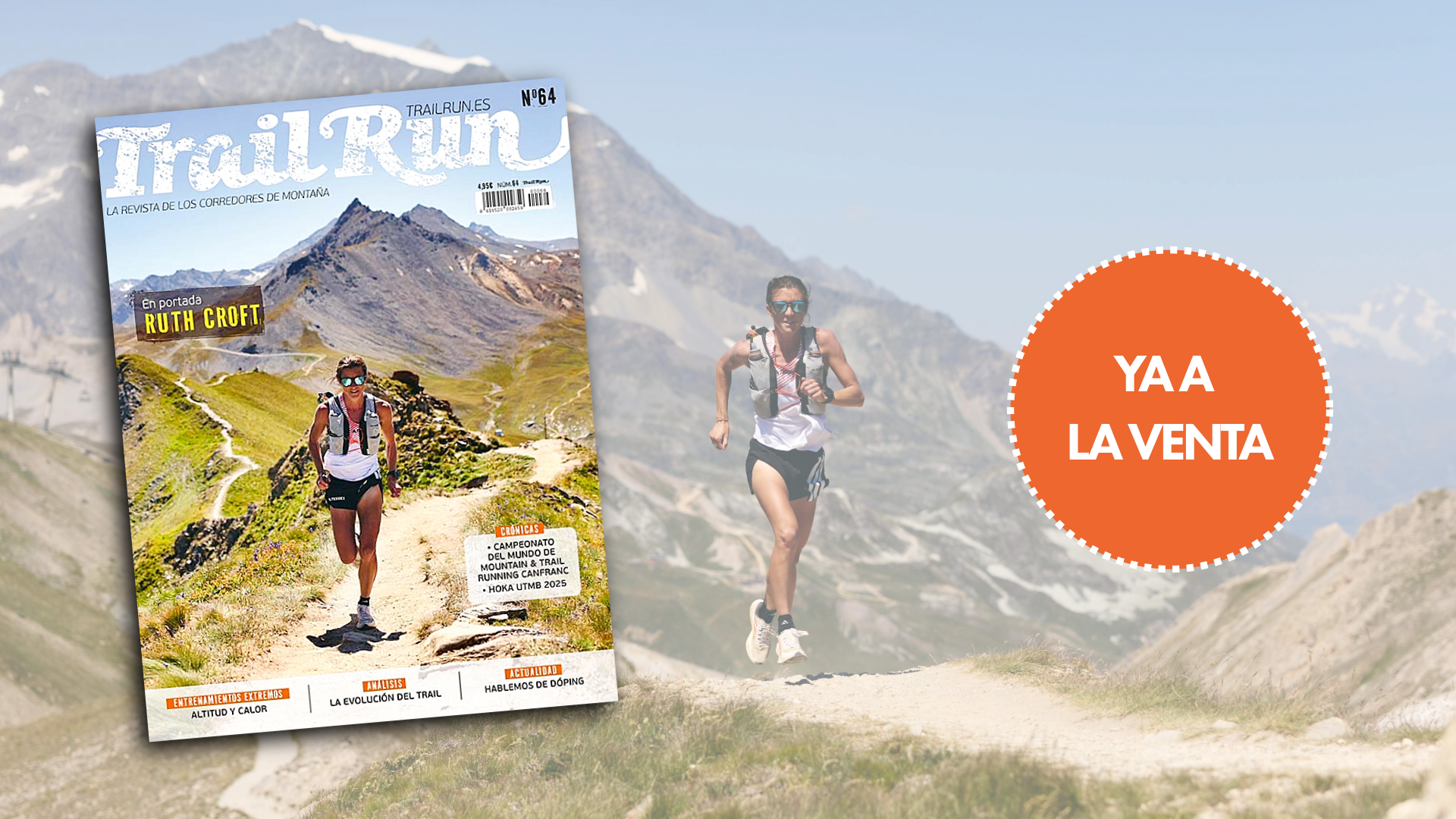 Nuevo número de la revista Trail Run con Ruth Croft