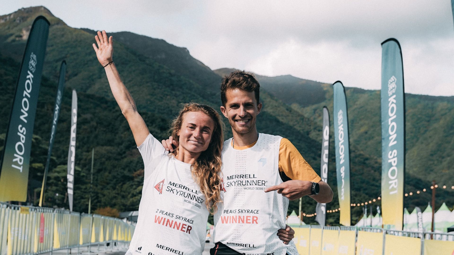 Nico Molina y Anastasia Rubtsova vencen en la 2peaks Skyrace Foto ©️@val orange