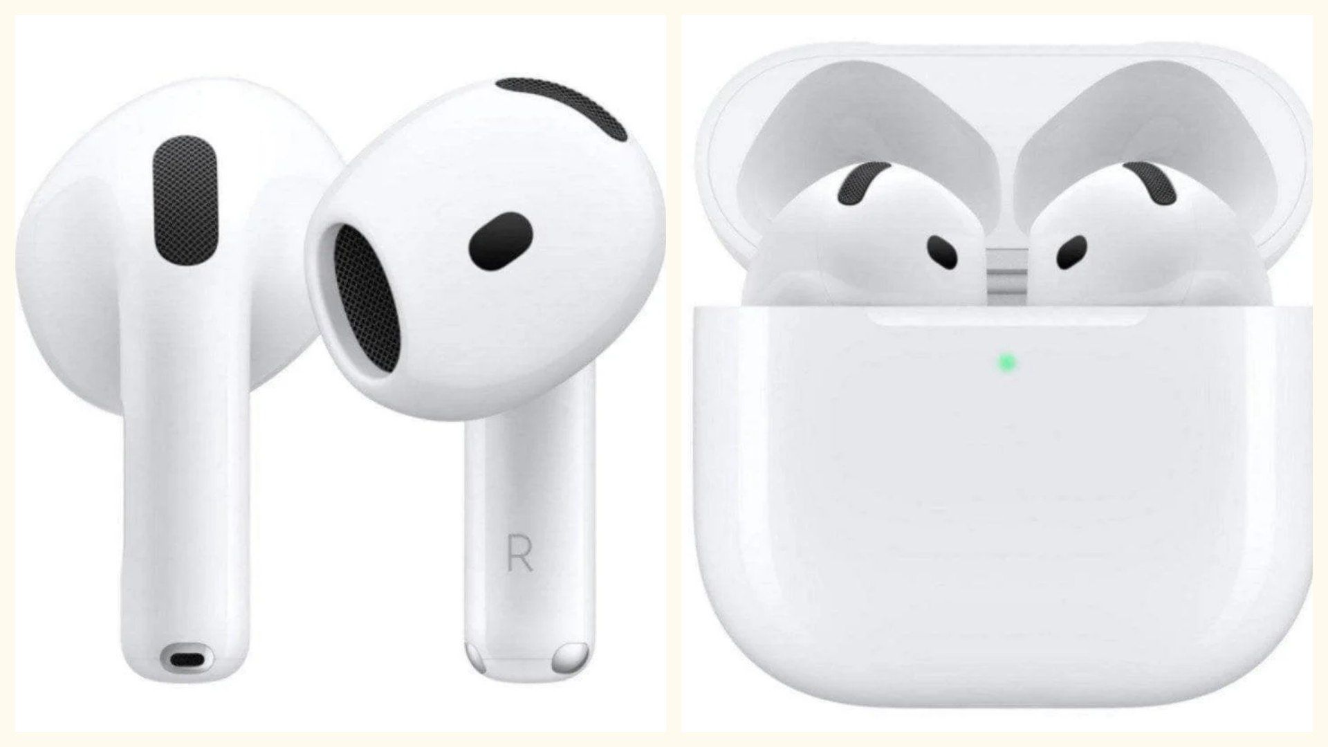Apple AirPods 4 Auriculares Inalámbricos con Estuche de Carga