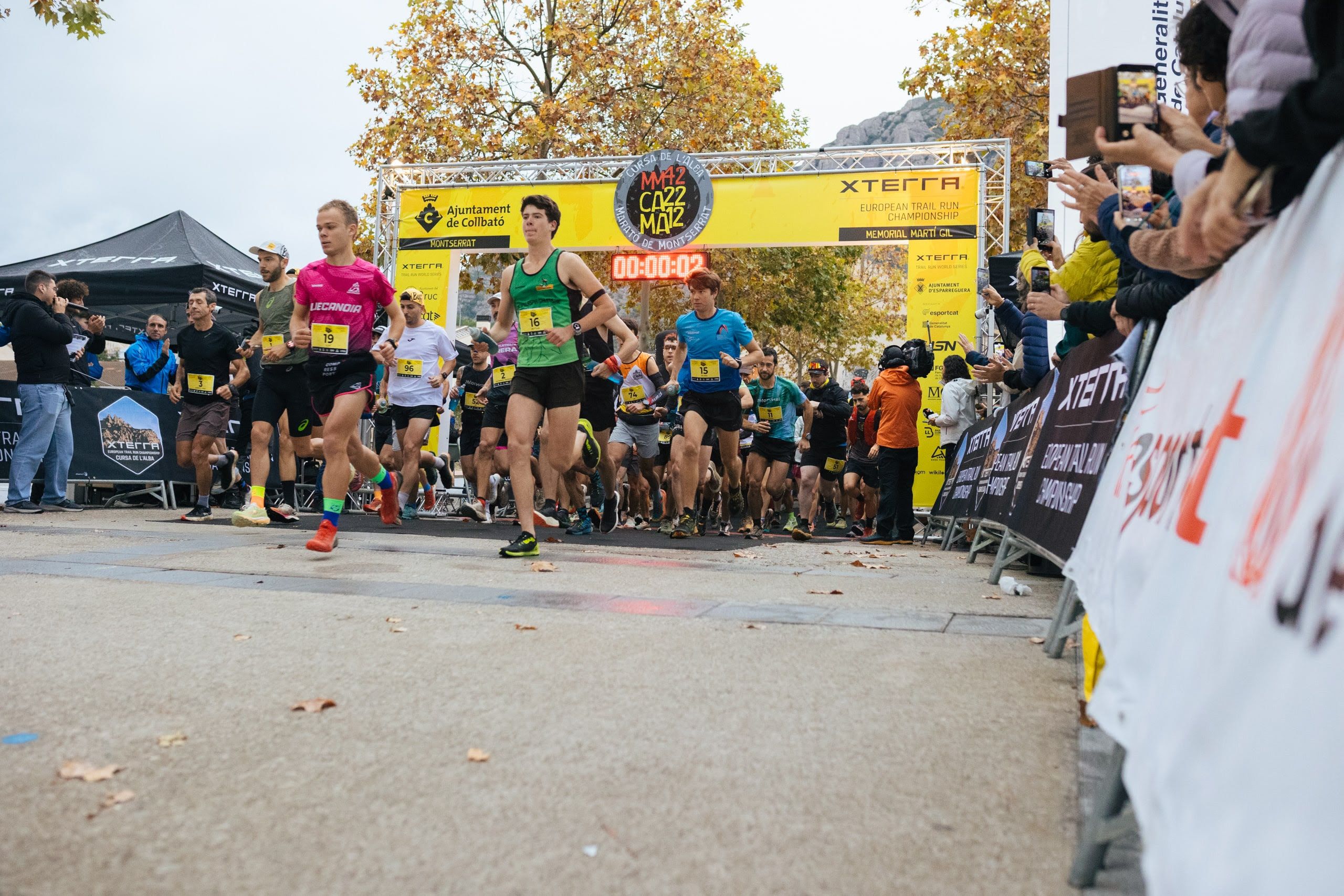 Salida de la carrera