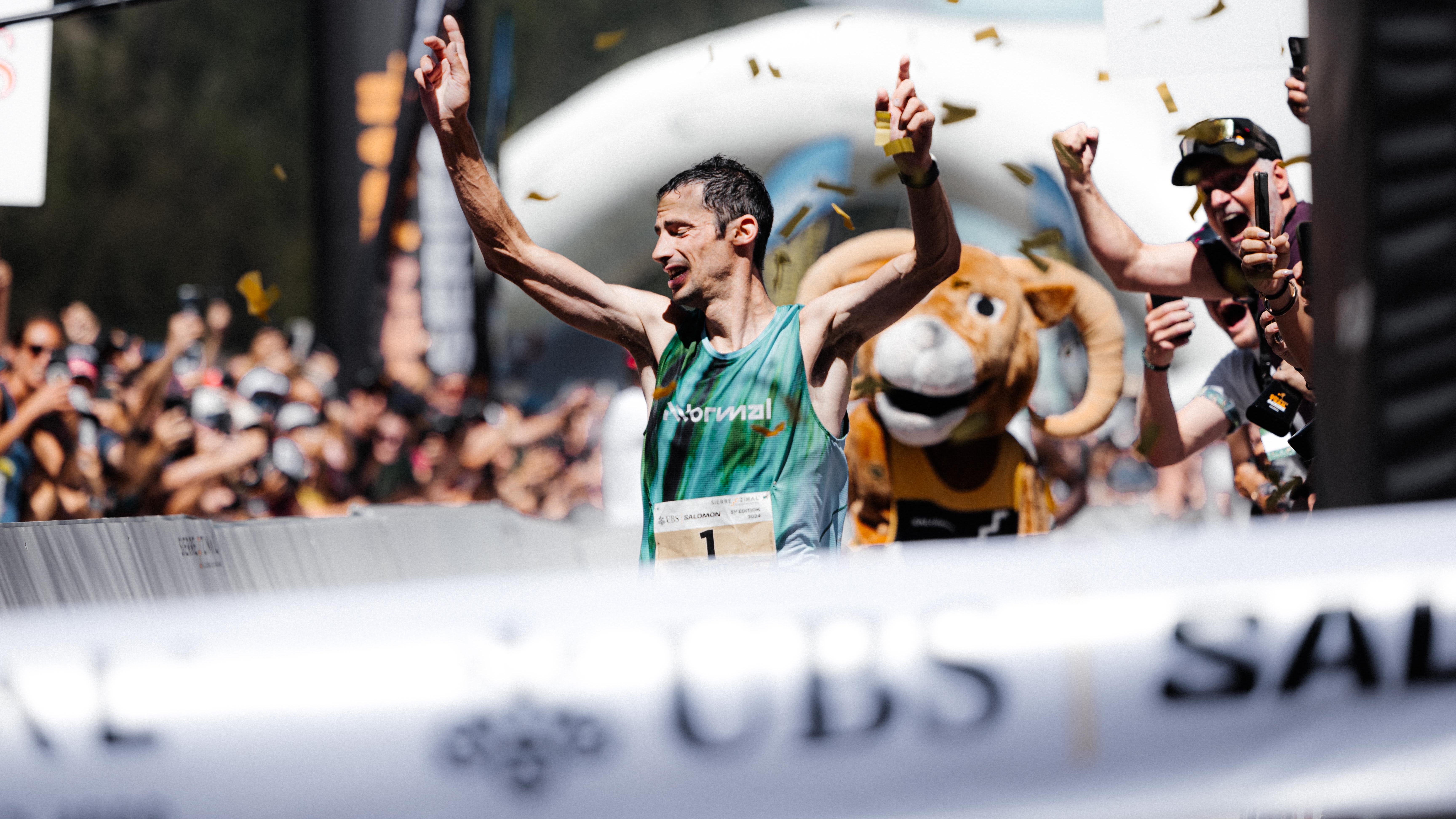 Trail running y olimpismo, la opinión de Kilian Jornet. Foto Sierre-Zinal 2024 ©️Justin Galant