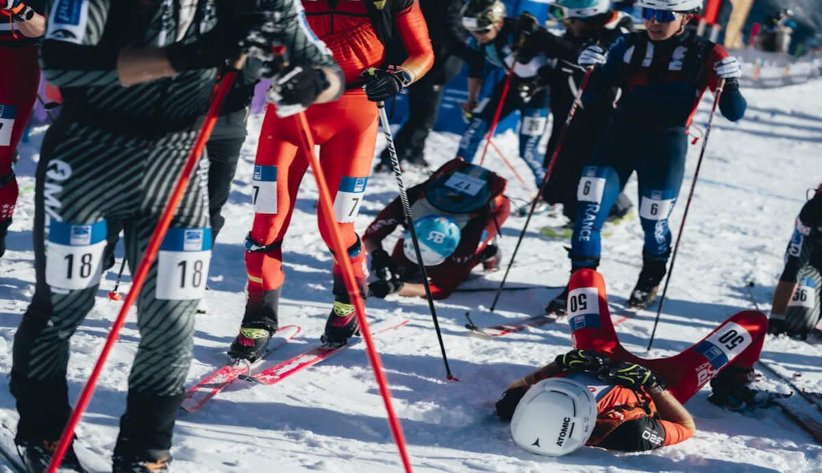 Antonio Alcalde en el suelo tras el esfuerzo PRESS VERTICAL 21 2 1024x769
