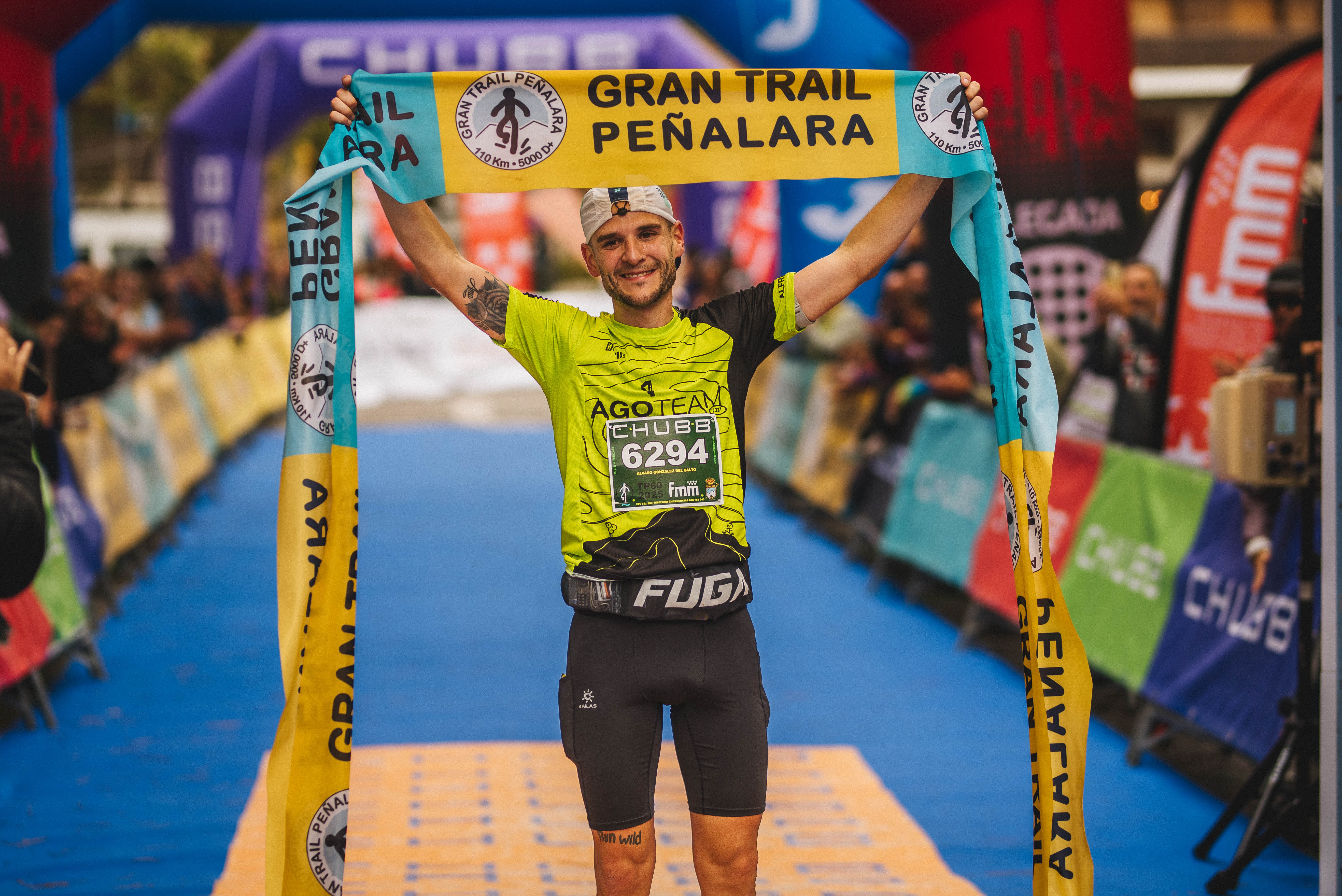Kailas FUGA será el patrocinador principal del Gran Trail Peñalara durante los próximos tres años Foto: Álvaro González ganador TP60 2025 ©️Chito