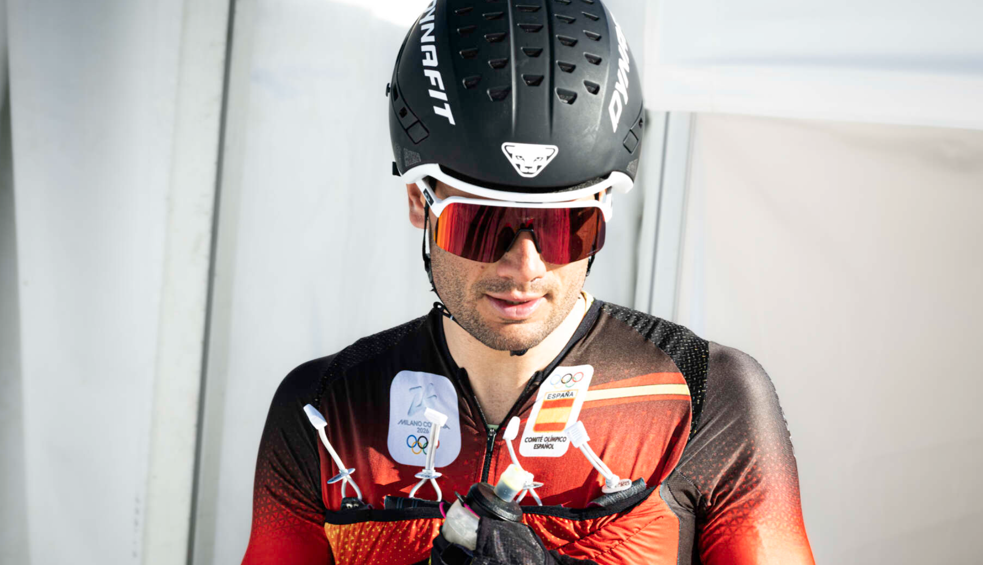 Antonio Alcalde en Puy Saint Vicent Fotografías ISMF & Marc Abella