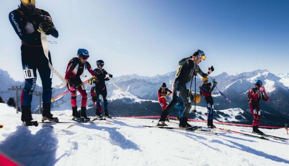 Participantes en la prueba de Copa del Mundo