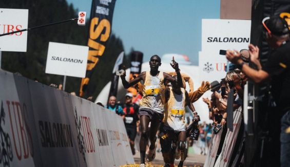 Philemon Kiriago y Patrick Kipngeno (Run2Gether On Trail) © GTWS Rising Story