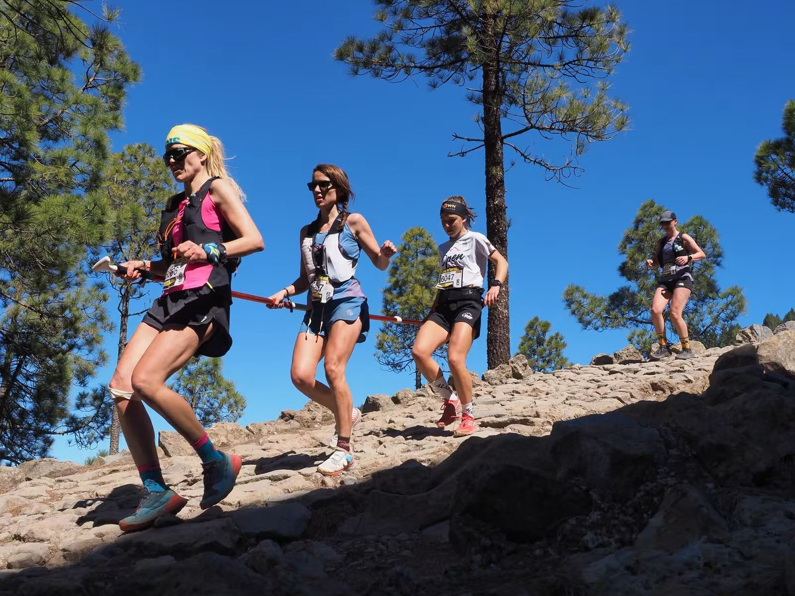 Maria Petit Vecino en Transgrancanaria Half ©️The North Face Transgrancanaria 