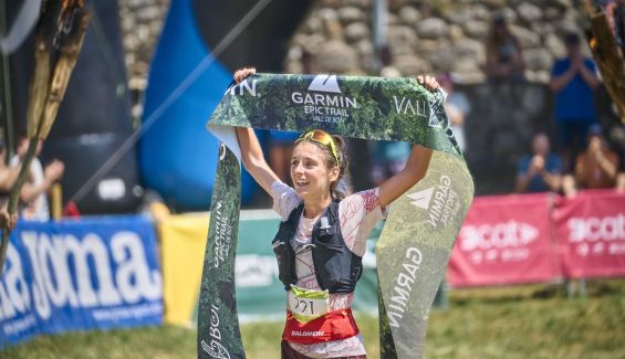 Dalia Alonso se impuso en categoría femenina ©garminmountainfest 2026 sixto 43550