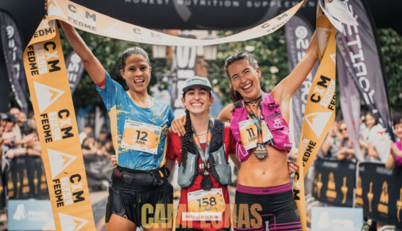 Podio femenino Campeonato de España CxM