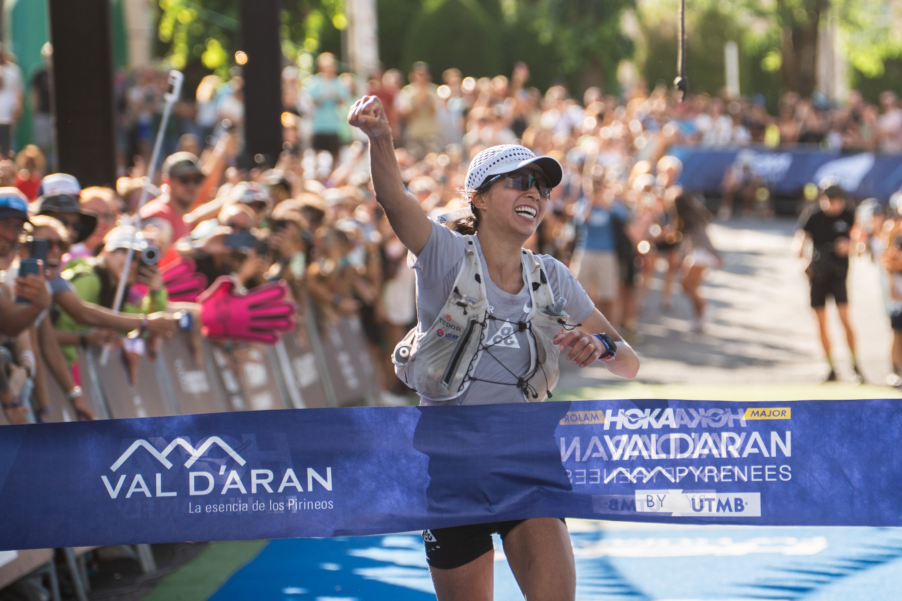 Gautier Bonnecarrere y Miao Yao se proclaman vencedores de la CDH en HOKA Val d’Aran by UTMB®