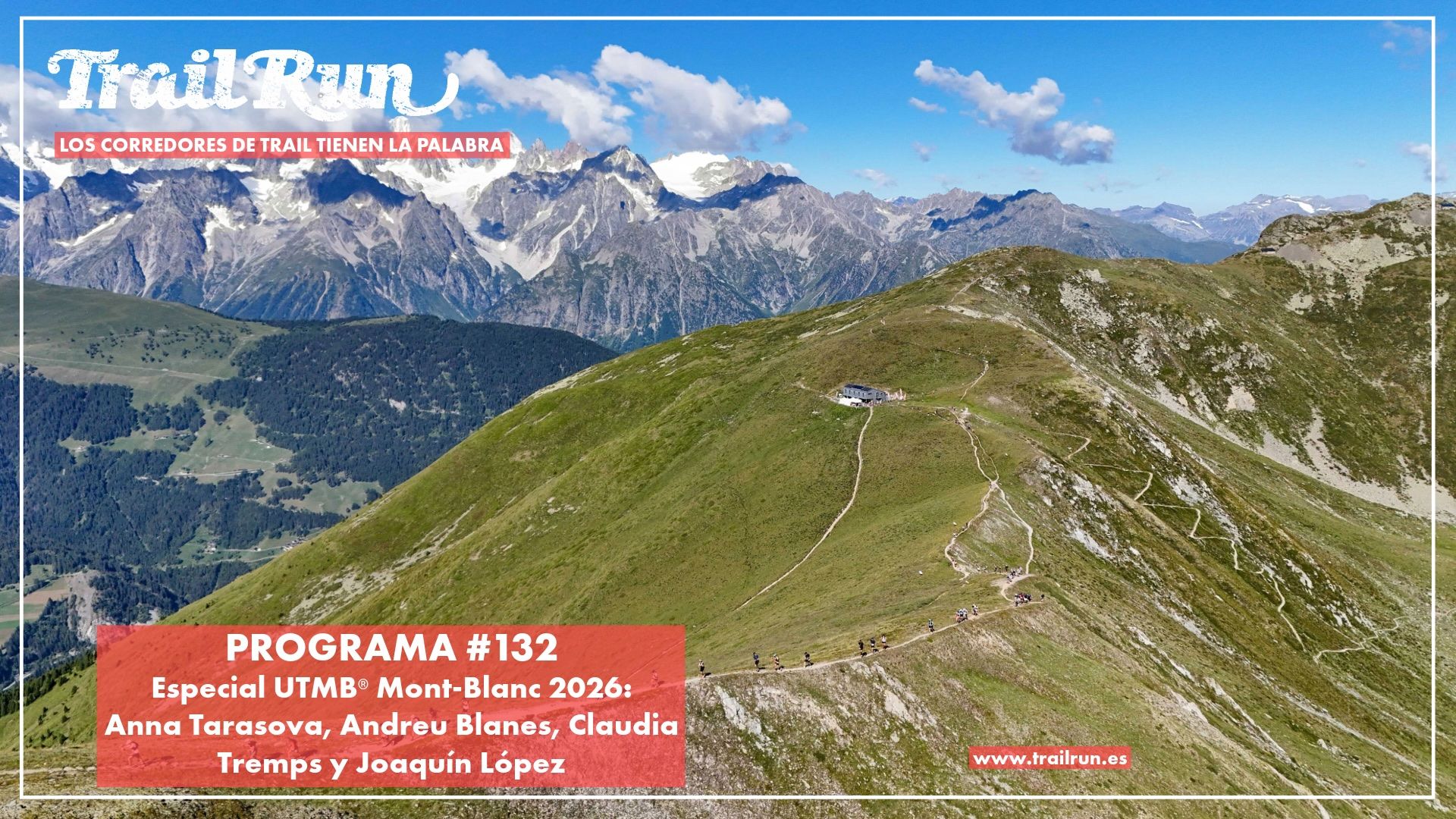 Pódcast TRAIL RUN #132: Especial UTMB®️ Mont-Blanc 2026