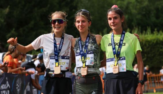 Podio femenino de la ETC ©utmb26 etc nco 00 0213