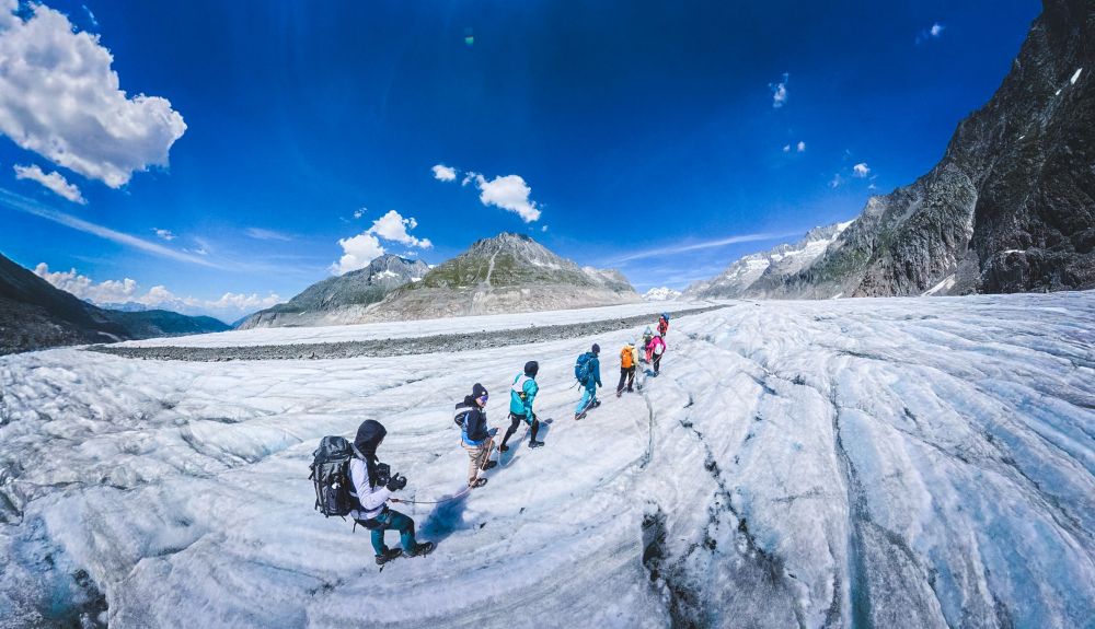 Recurso Caminando por el glaciar