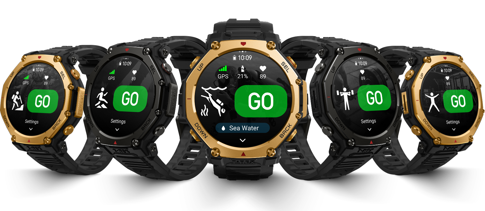 T Rex 3 Pro 180 sports modes