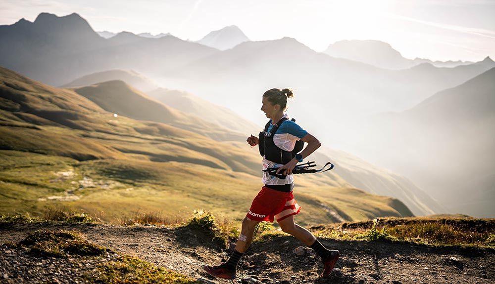 Courtney Dauwalter en UTMB 2019 José Miguel Muñoz Egea 