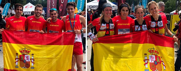 España, campeona del mundo de carreras por montaña