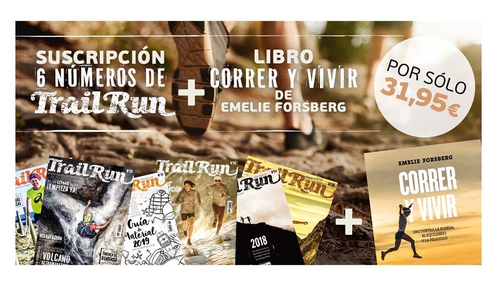 Oferta 6 números Trail Run + Correr y vivir de Emilie Forsberg