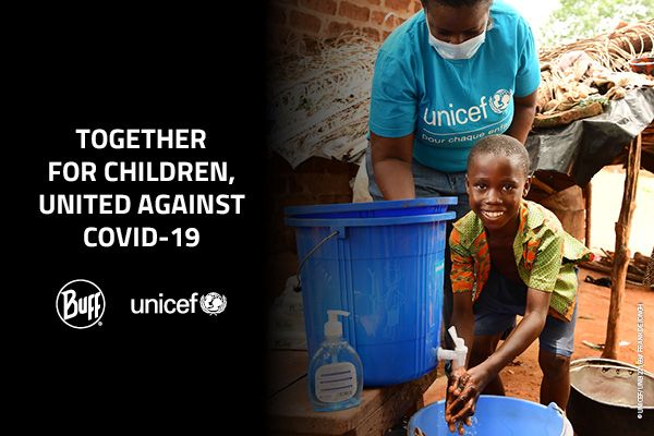 BUFF® donará el 2 % de sus beneficios a UNICEF