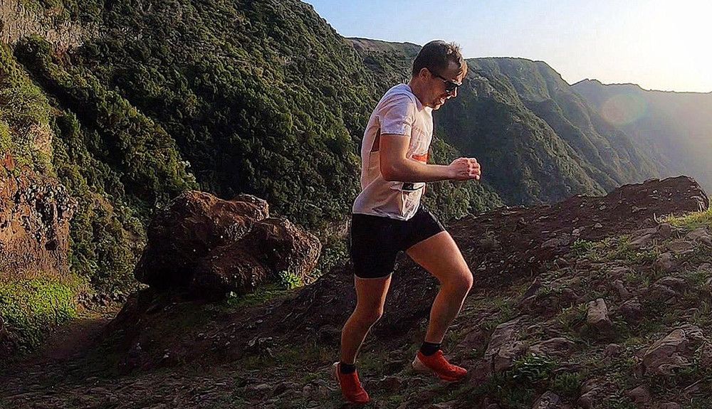 Stian Angermund Vik pulveriza el récord del KV del Meridiano. Fotografía Biel Ráfols 