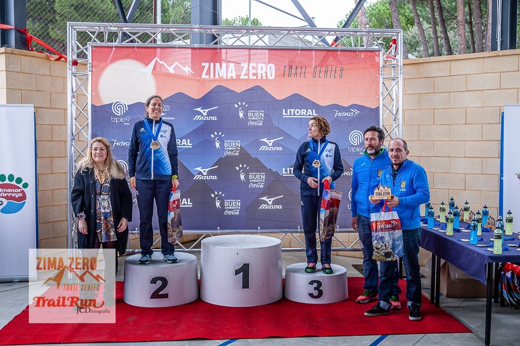 Zima Zero Trail Las Dehesas - Llegada hasta 2:44:12 y podios