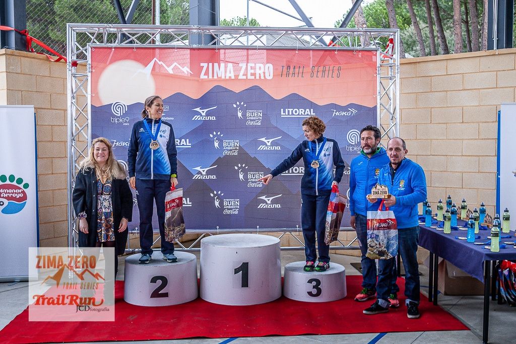 Zima Zero Trail Las Dehesas - Llegada hasta 2:44:12 y podios