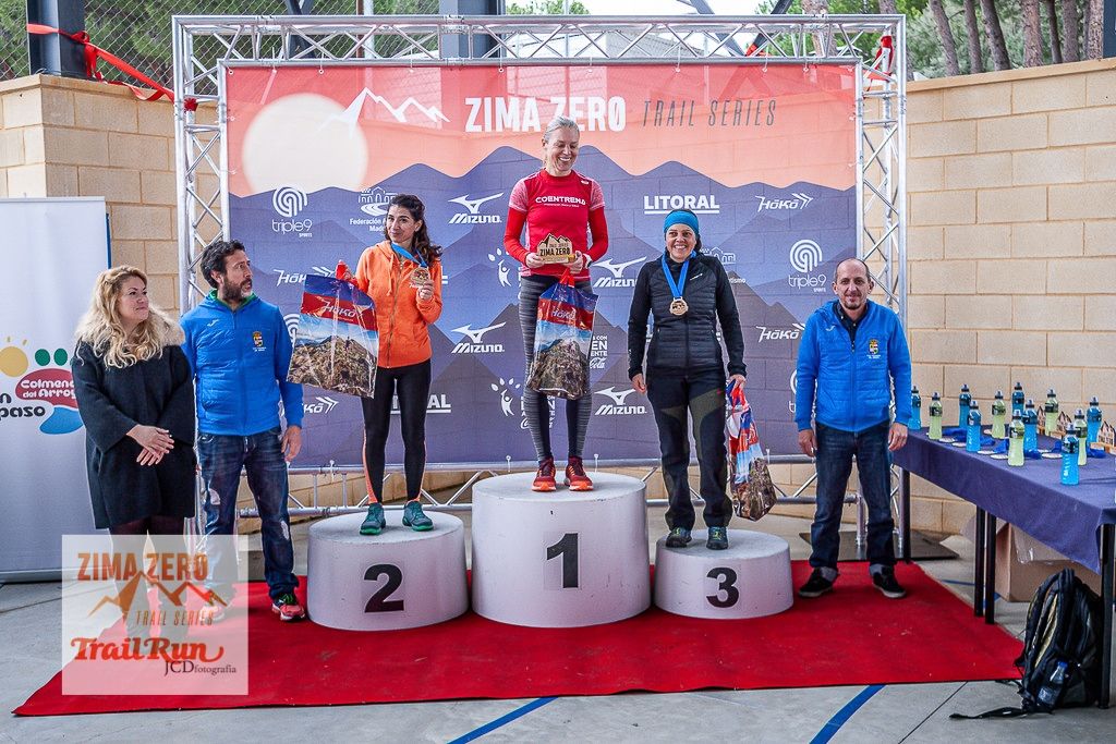 Zima Zero Trail Las Dehesas - Llegada hasta 2:44:12 y podios
