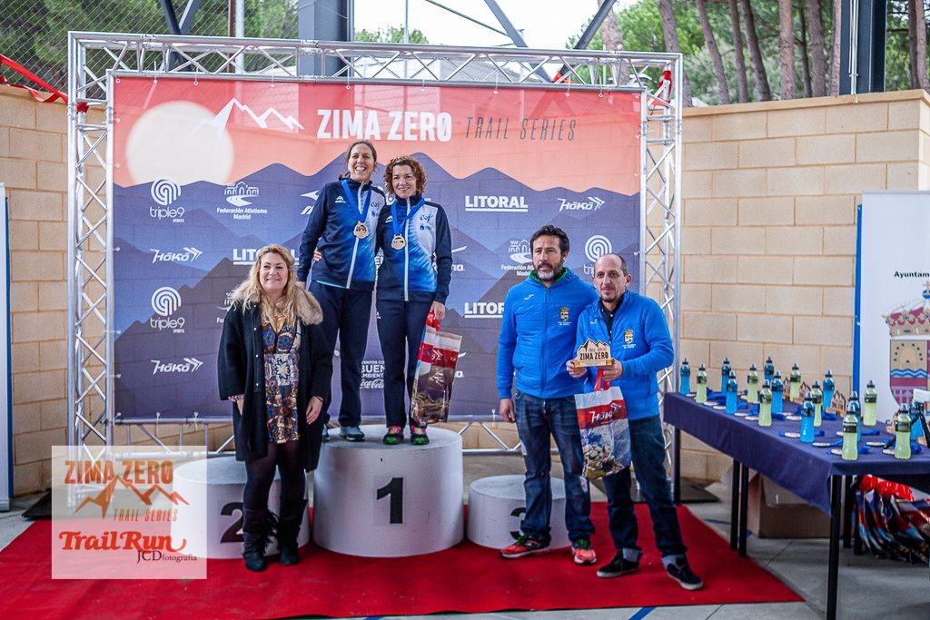 Zima Zero Trail Las Dehesas - Llegada hasta 2:44:12 y podios