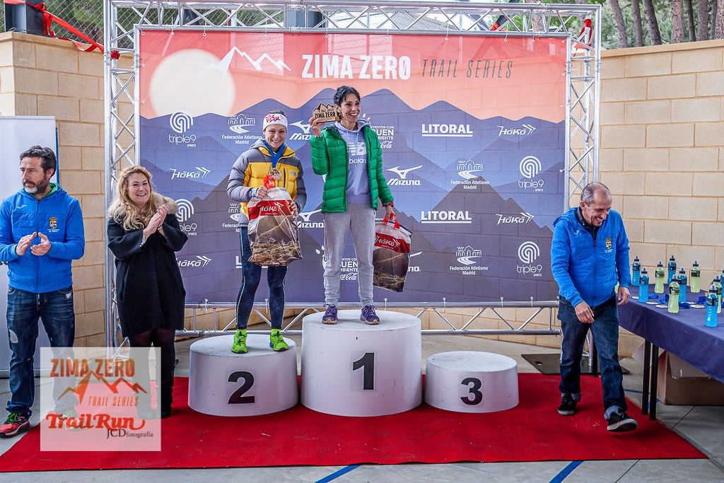 Zima Zero Trail Las Dehesas - Llegada hasta 2:44:12 y podios