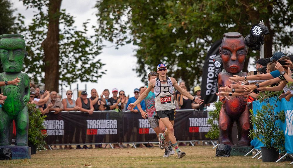 Tom Evans ganador de la Tarawera Ultramarathon 