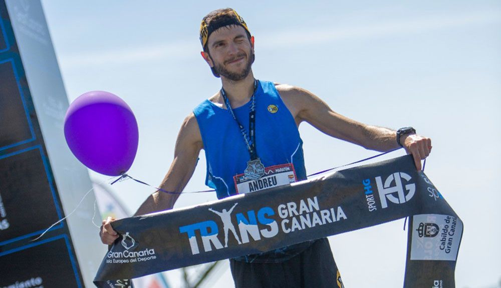 Andreu Simón y Anna Comet se imponen en la Transgrancanaria Maratón. JCD Fotografía 