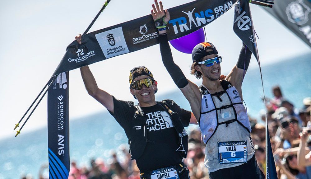 Pablo Villa y Pau Capell comparten triunfo en la Transgrancanaria Classic. JCD Fotografía