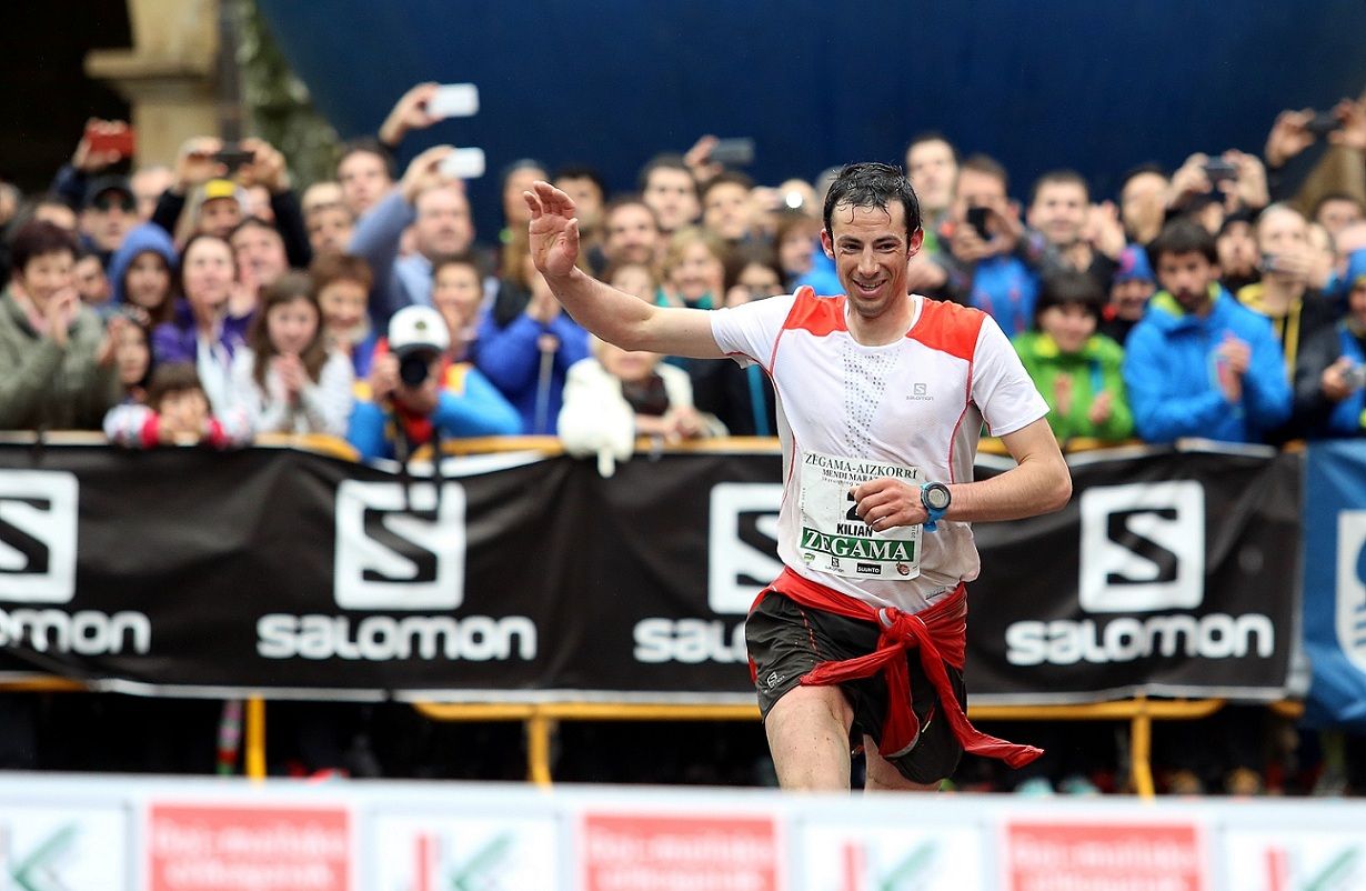 La leyenda de Kilian se escribe en Zegama