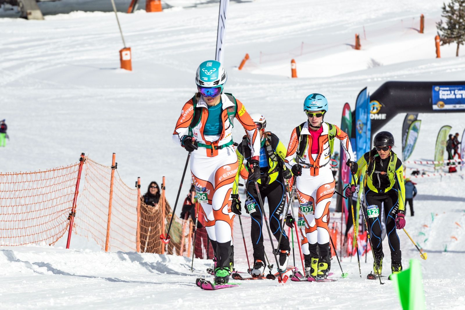 Cardona y Clàudia Galicia Campeones de España de skimo en modalidad Sprint
