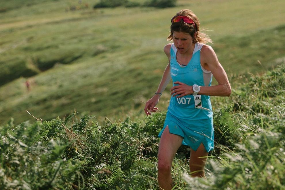 Laura Orgué  y Jonathan Wyatt, ganadores de la décima Kosta Trail