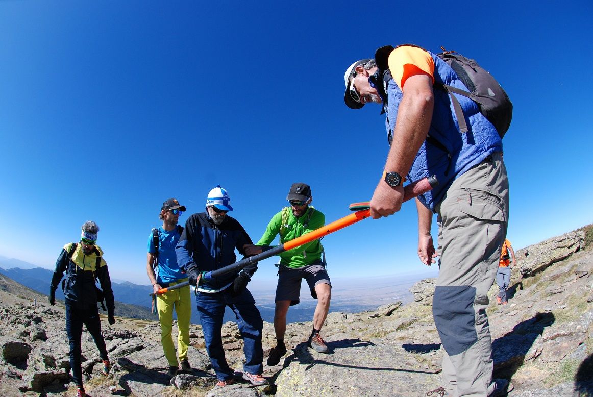 Basilio García regresa a la cima del Peñalara tras sufrir un ictus