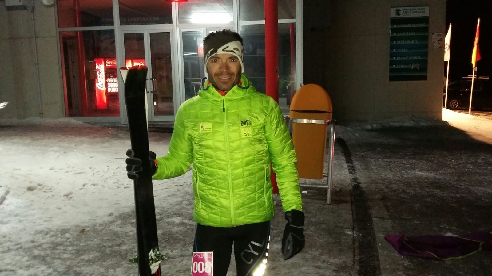Oriol Barrera y Patricia Peréz, campeones de CyL de esquí de montaña