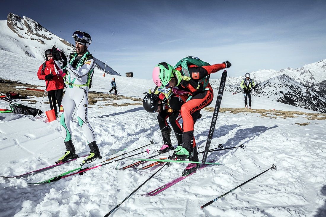 Montanes y Burgos vencedores de la individual de skimo