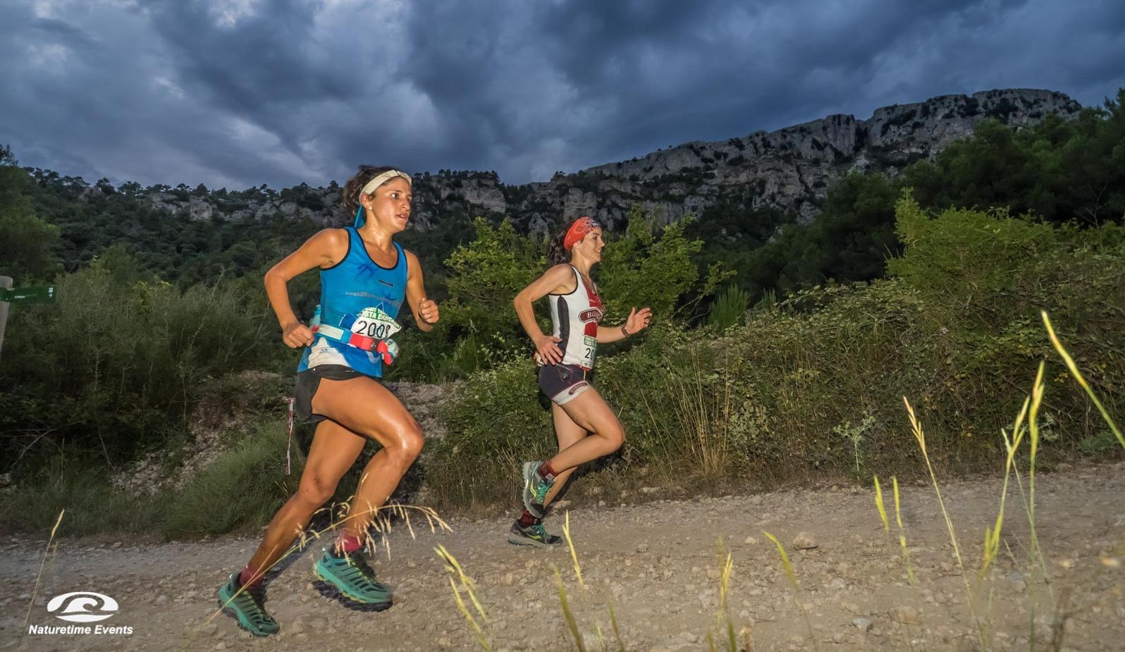 Todos contra el viento en la Trail Series Colldejou