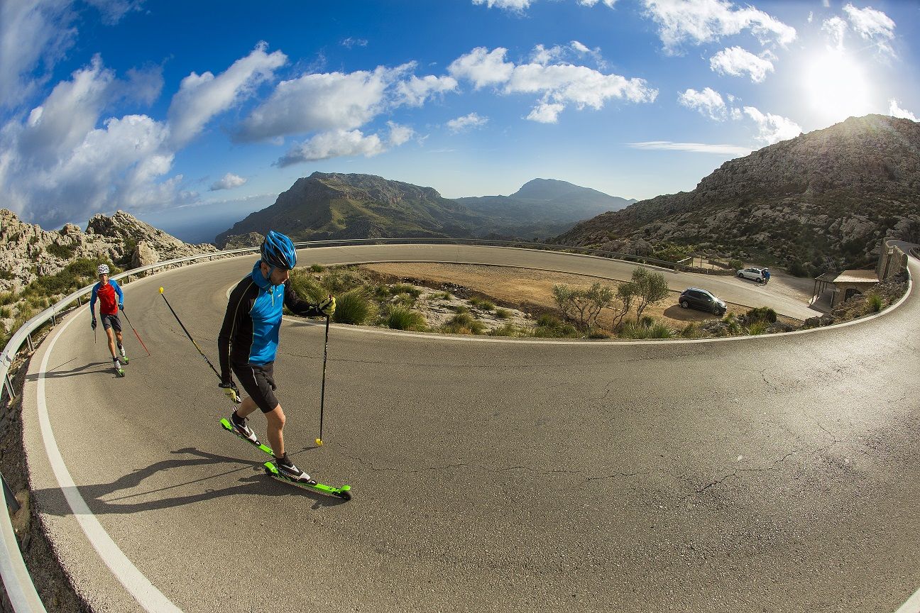 Iniciación al rollerski: técnicas básicas