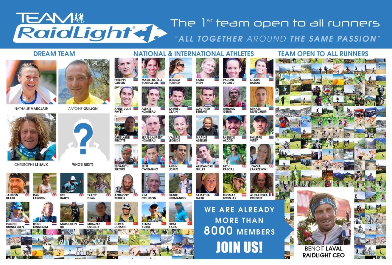 Raidlight presenta su dream team para 2016