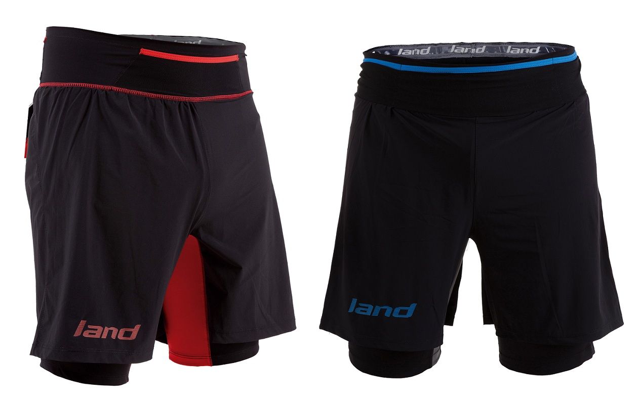 Pantalón de doble capa de Land para trail running