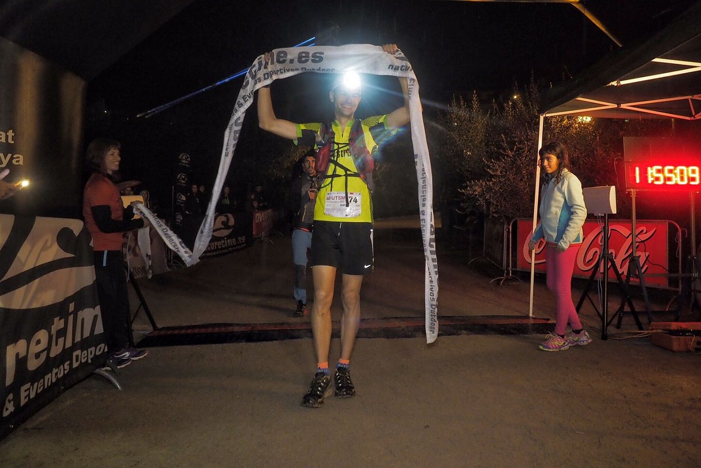 Eloy Esteve y Àngels Centelles brillan en el Ultra Trail Serra de Montsant