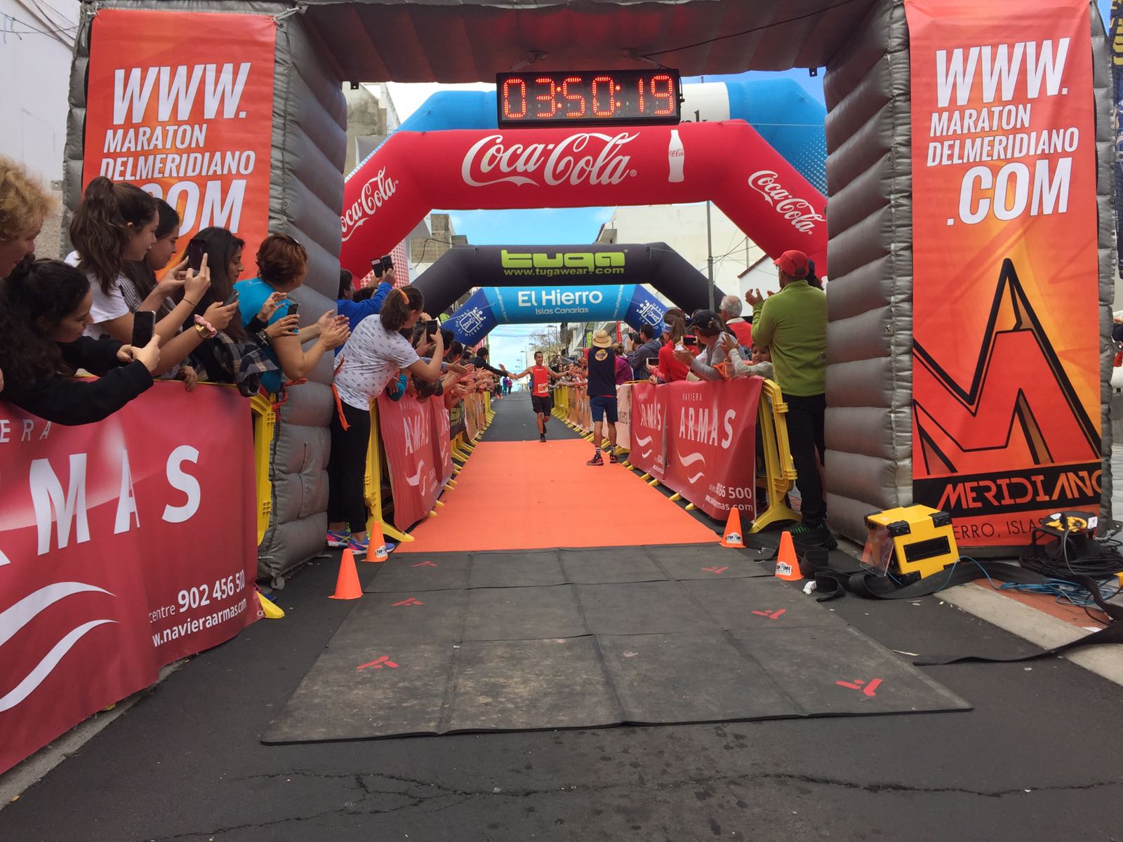 Cristofer Clemente arrasa en la Maratón del Meridiano