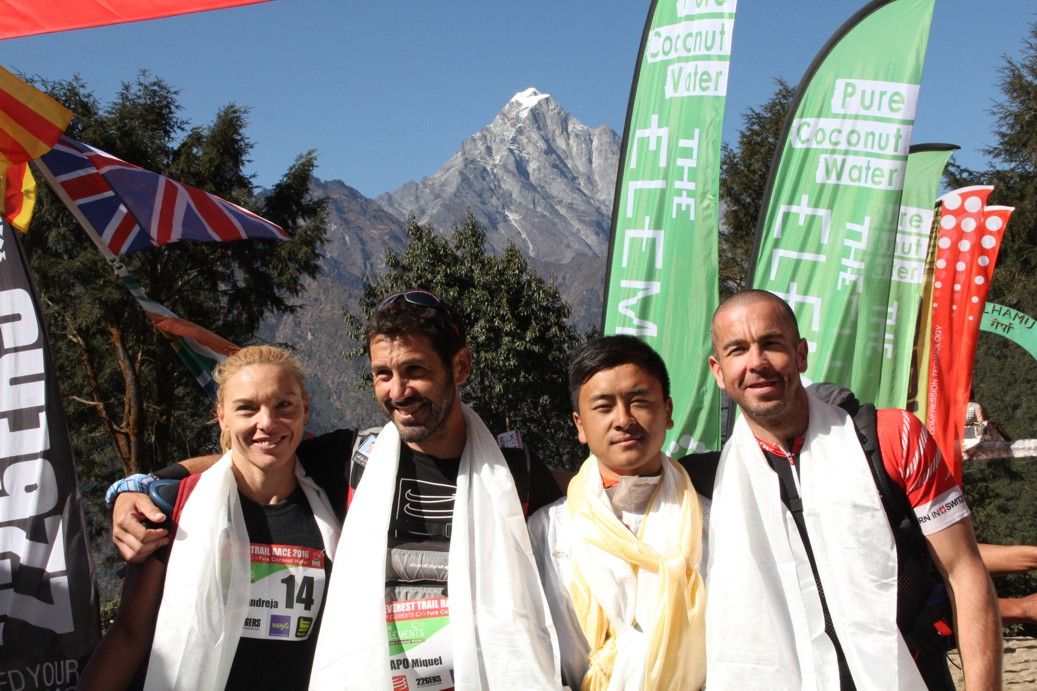 Miquel Capó, segundo en la Everest Trail Race