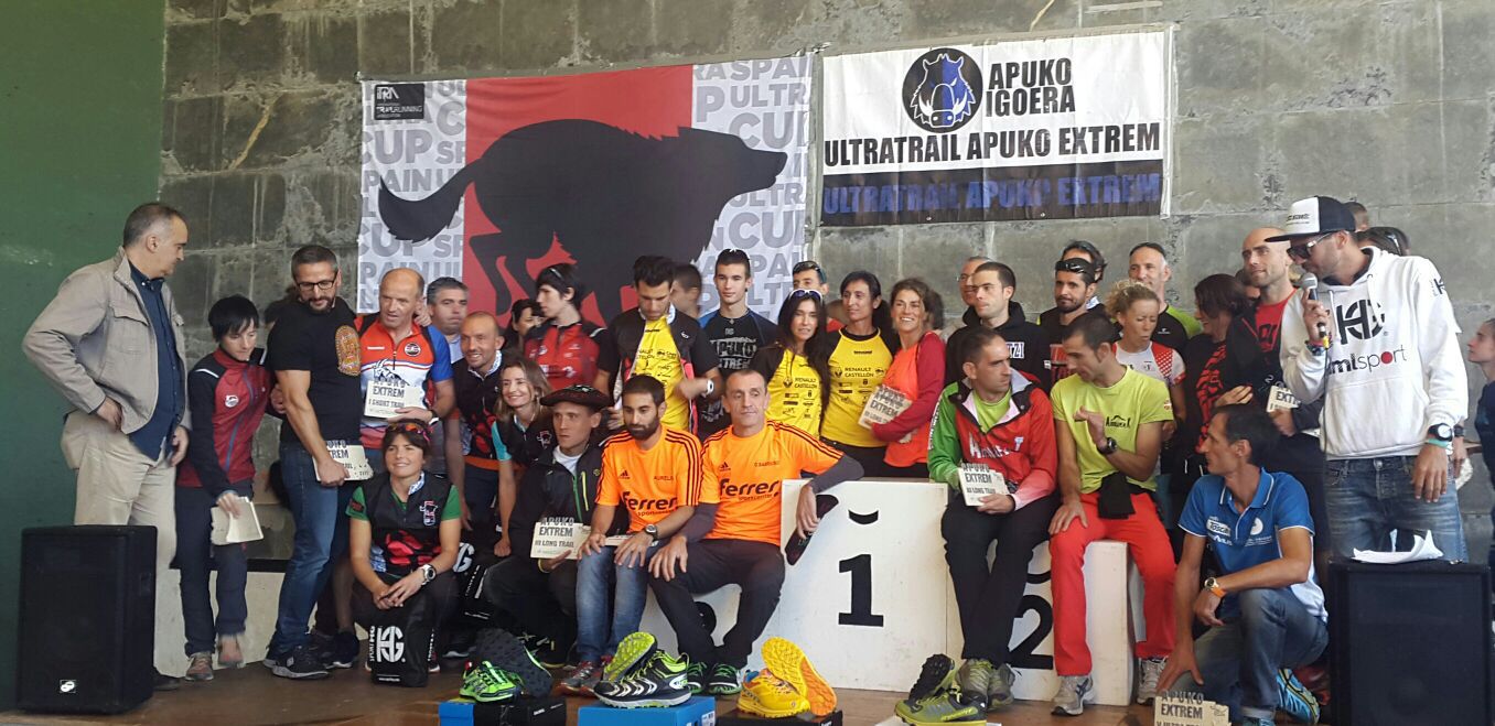 Arkaitz y Marian Bertolo triunfan en una despiadada Apuko Extrem