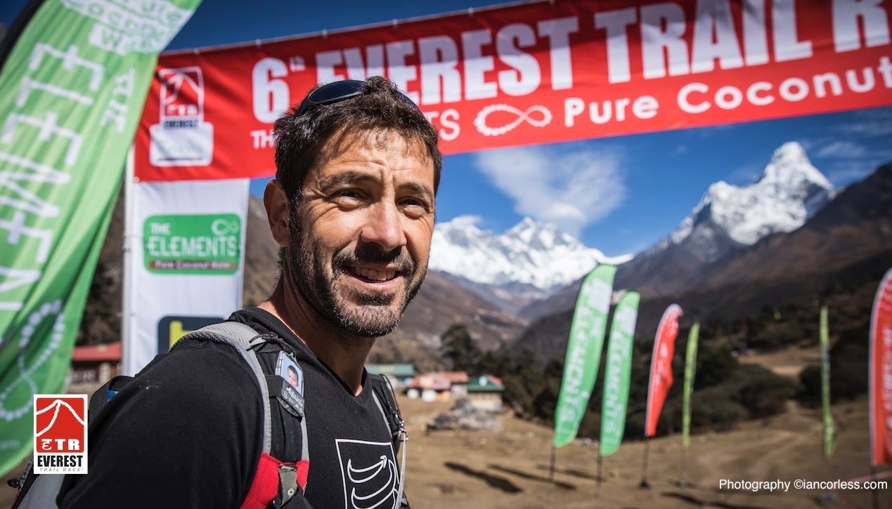 Miquel Capó pelea la victoria en la Everest Trail Race