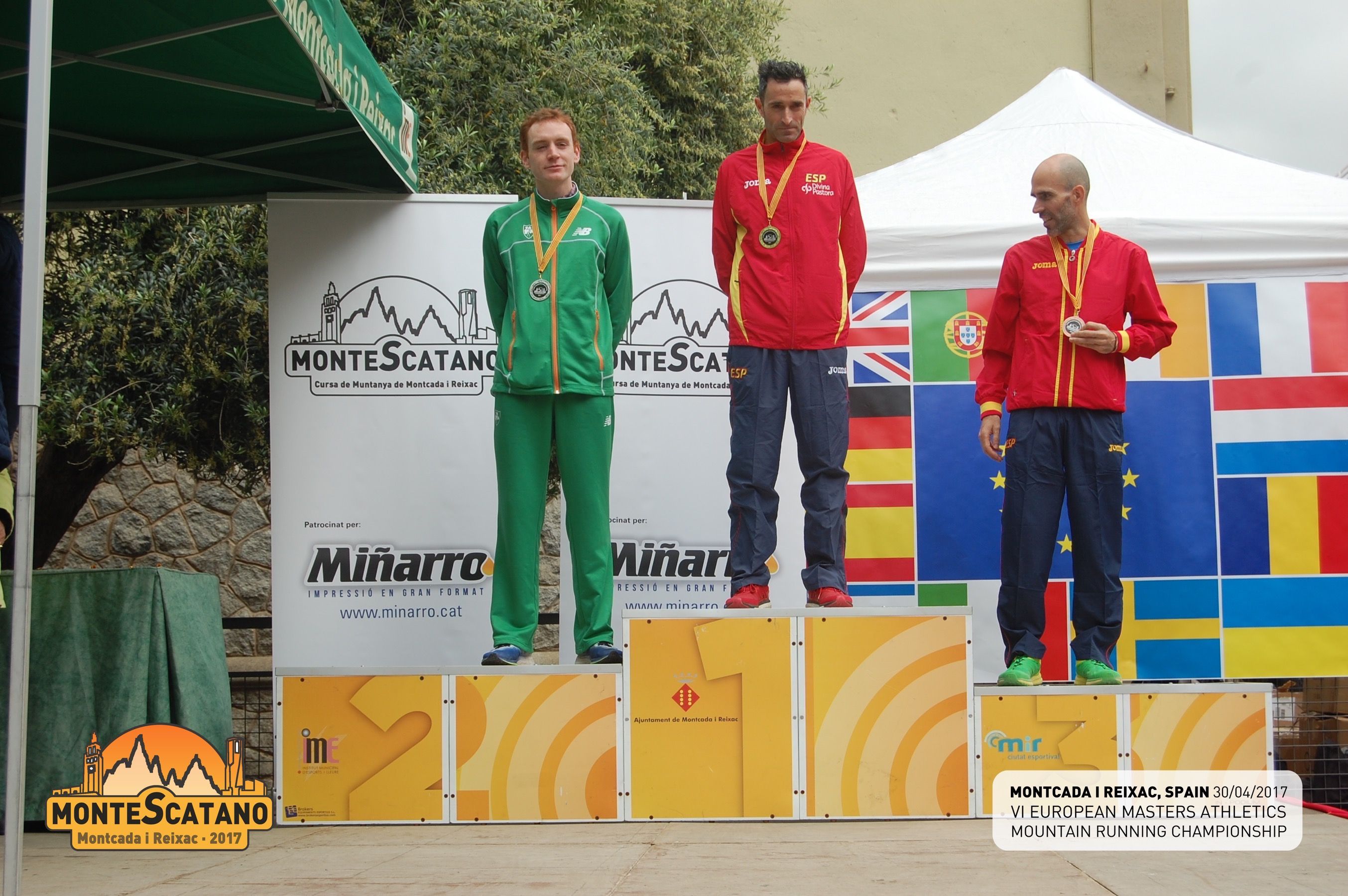 Alberto Gonzalez y Laia Andreu, Campeones de Europa de Veteranos