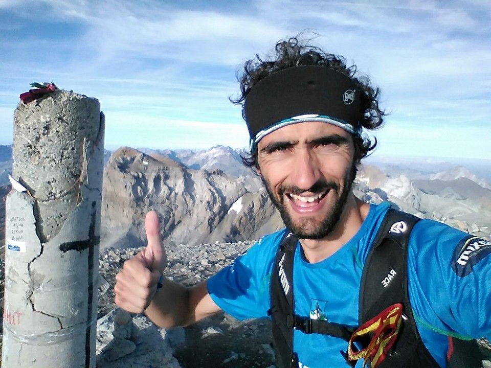 Aritz Egea bate el récord del Monte Perdido